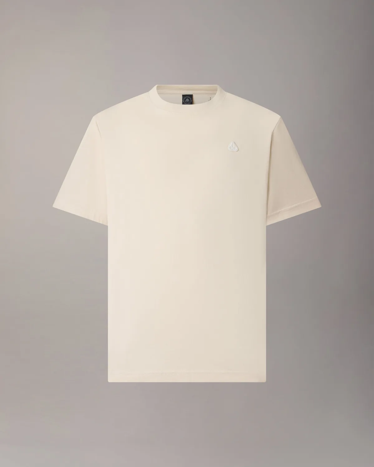 Moose Knuckles Yul Classic T-Shirt Alabaster Coton