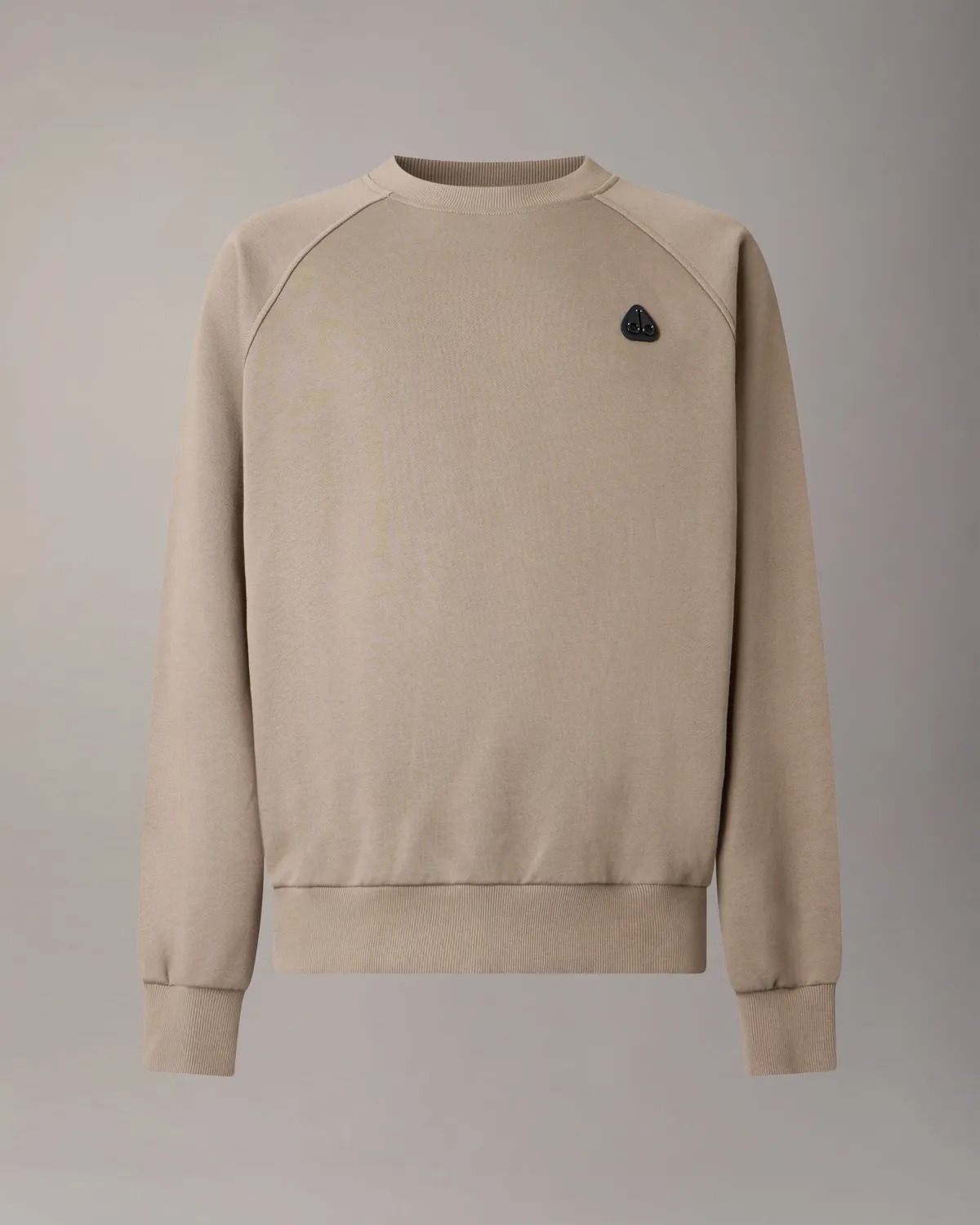 Moose Knuckles Yul sweat col rond gris ashen