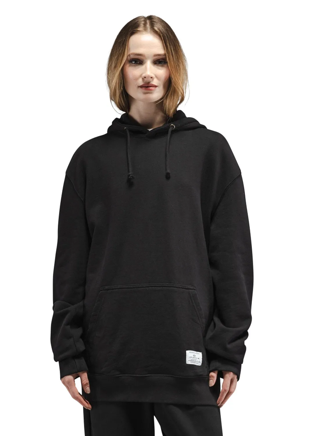Alpha Industries Essential sweat capuche noir Gen II coton