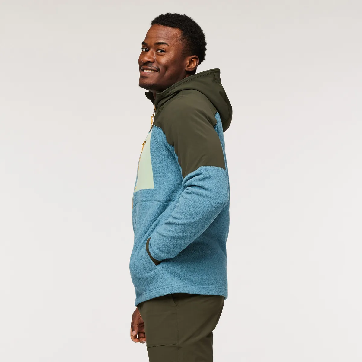 Cotopaxi Abrazo polaire homme zippée bordeaux chaude