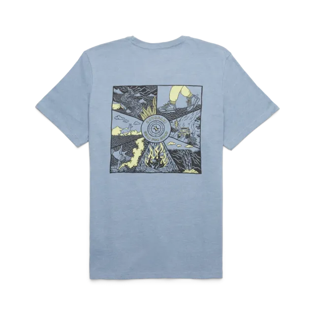 Cotopaxi Slice of Adventure t-shirt homme Tempest coton bio