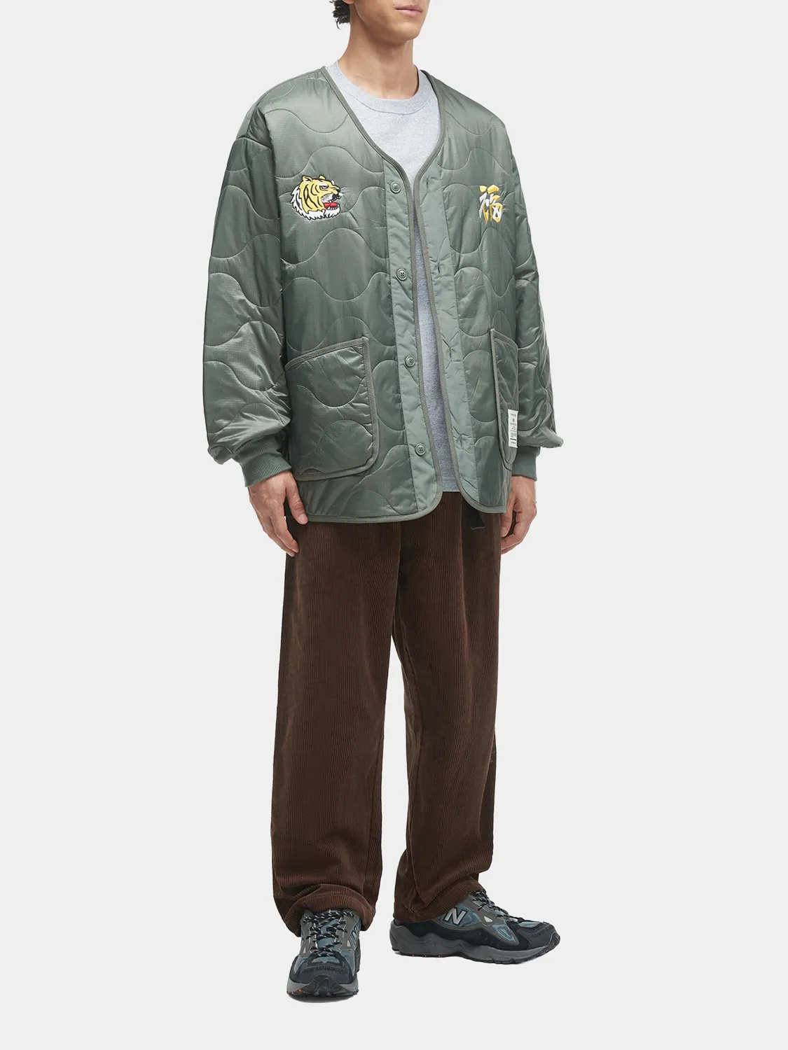 Alpha Industries Unfrm Tiger Liner veste Olive nylon