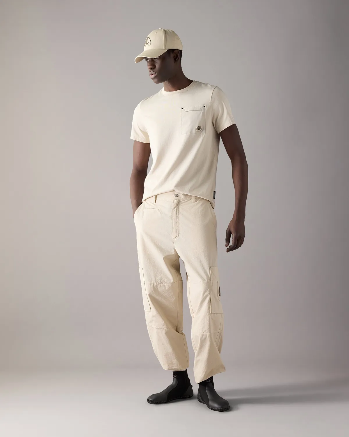 Moose Knuckles Dalon t-shirt Noir slim