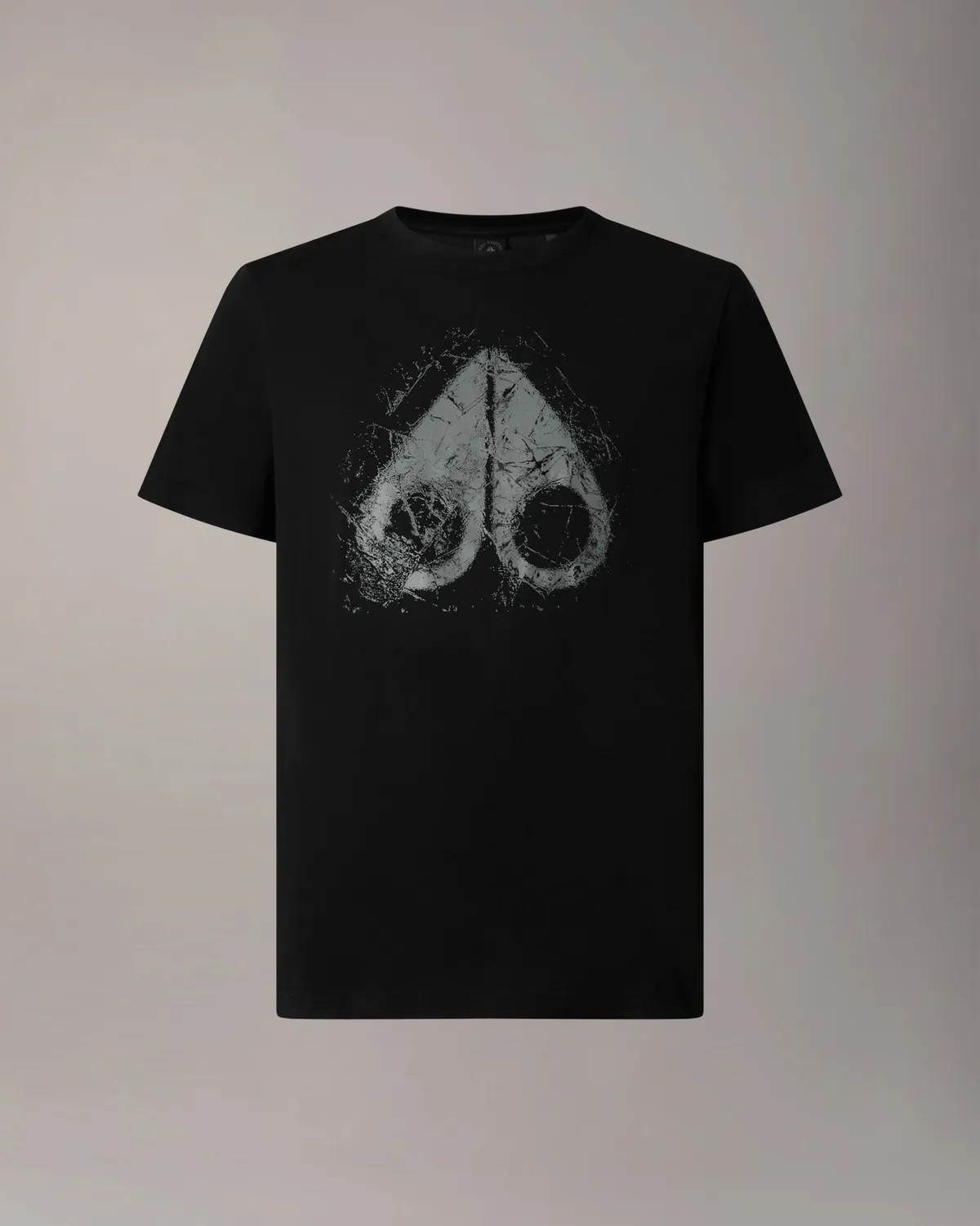 Moose Knuckles Icebreak t-shirt noir logo coton