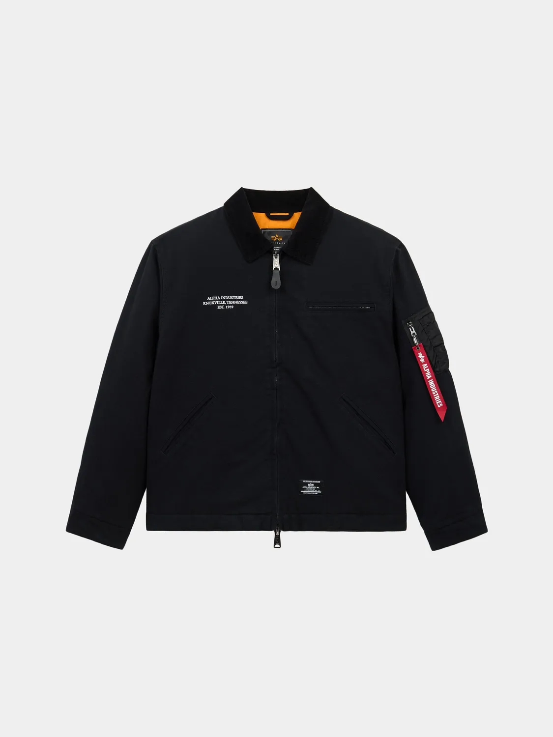 Alpha Industries Butler Work veste cocoa toile coton