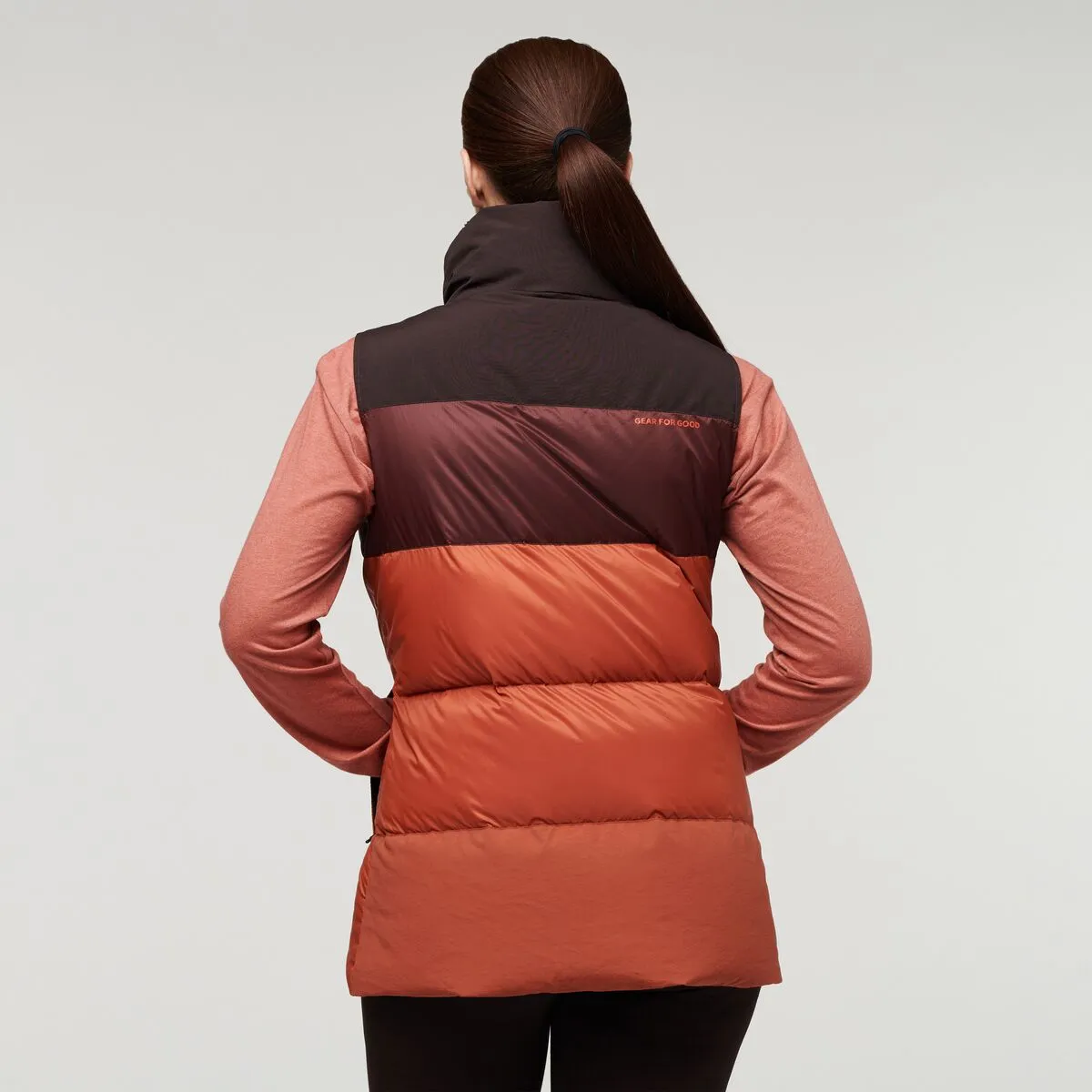Cotopaxi Solazo Down Vest gilet femme Cavern/Spice duvet