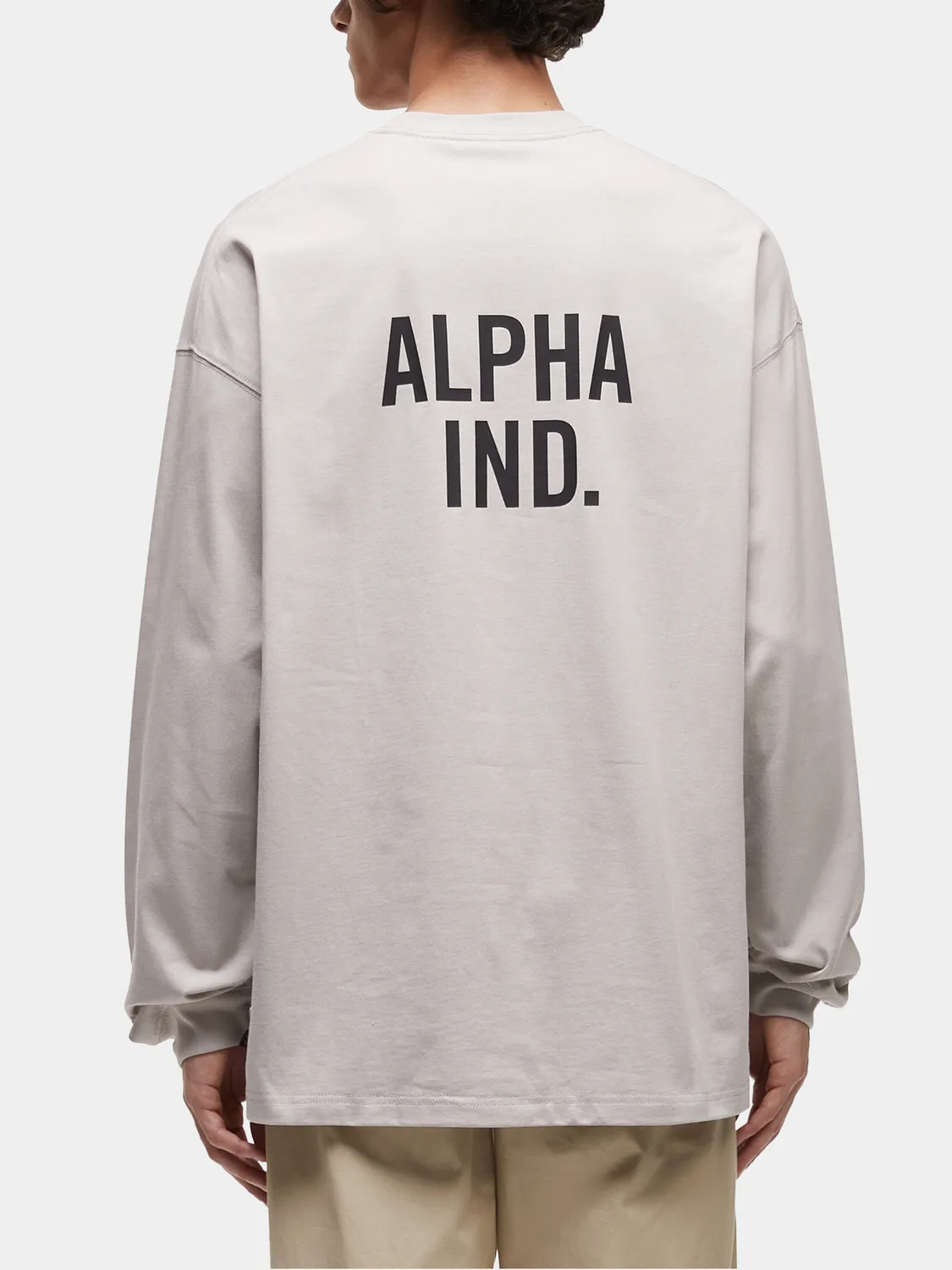 Alpha Industries UNFRM T-shirt Ivoire Poche Coton