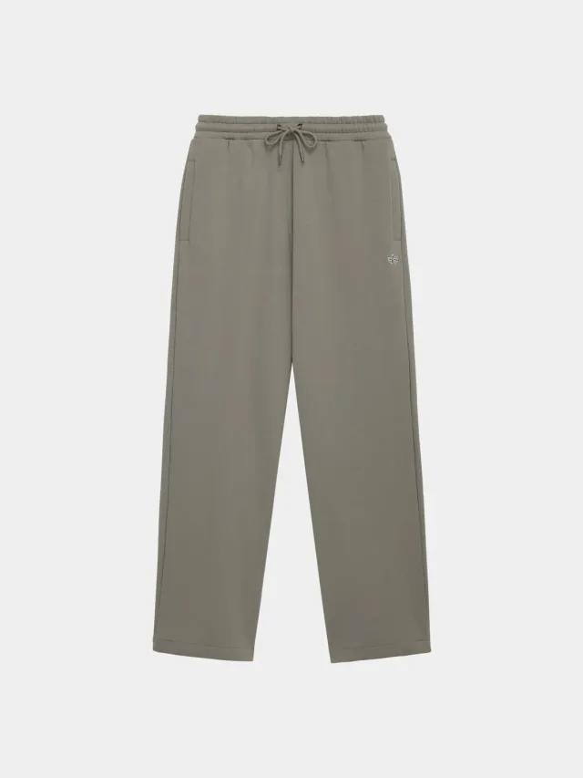 Alpha Industries Essential jogging gris coton coupe droite