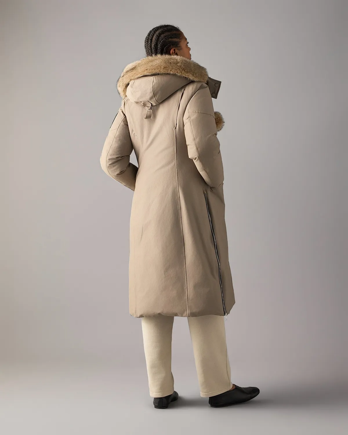 Moose Knuckles Original Stirling Long parka ashen bronze
