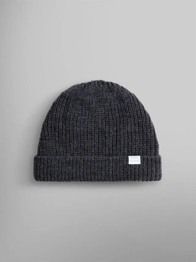 Alpha Industries Essential bonnet watch cap gris laine