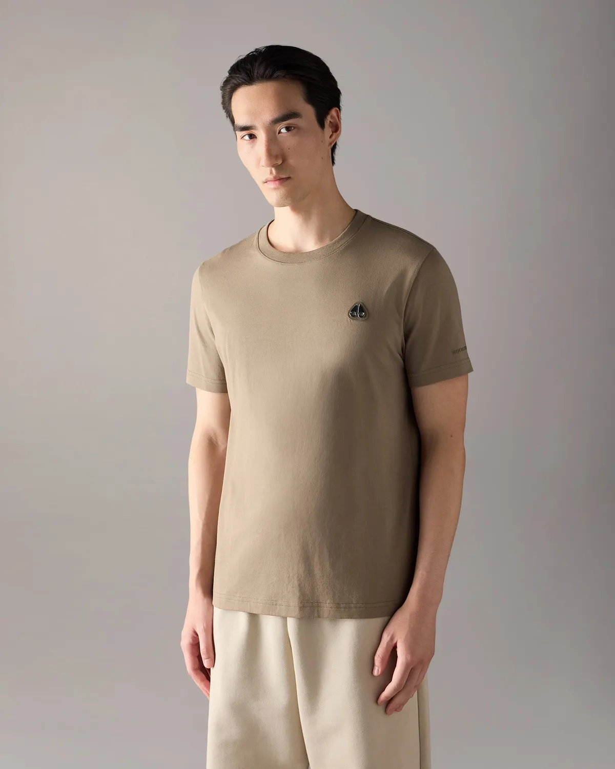 Moose Knuckles Crescent t-shirt blanc coton