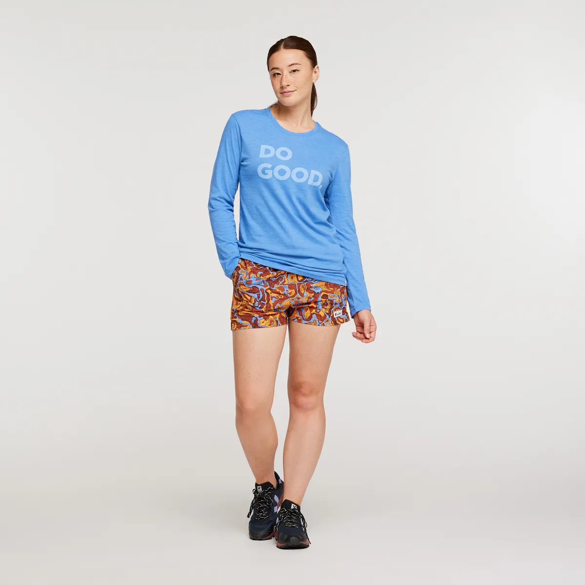 Cotopaxi Do Good t-shirt manches longues femme wine
