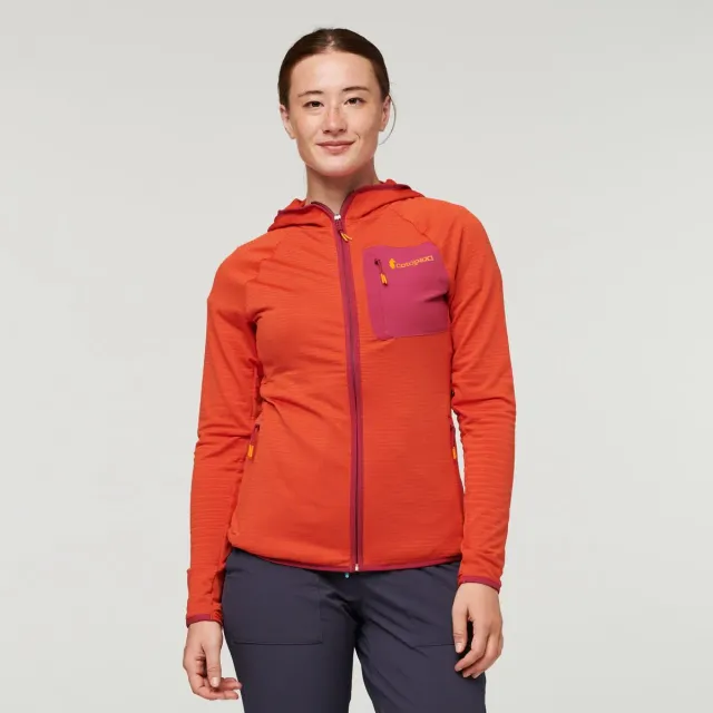 Cotopaxi Otero Fleece Full-Zip veste capuche femme Canyon