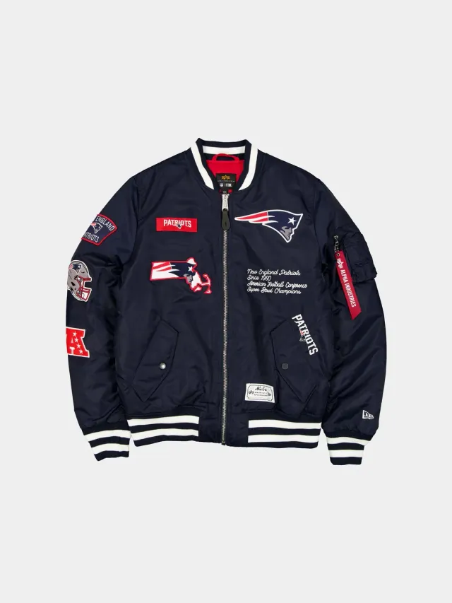 Alpha Industries Patriots MA-1 Blouson bomber nylon navy homme