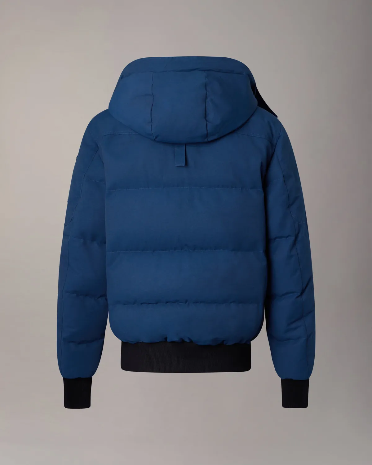Moose Knuckles Banff bomber bleu nuit duvet