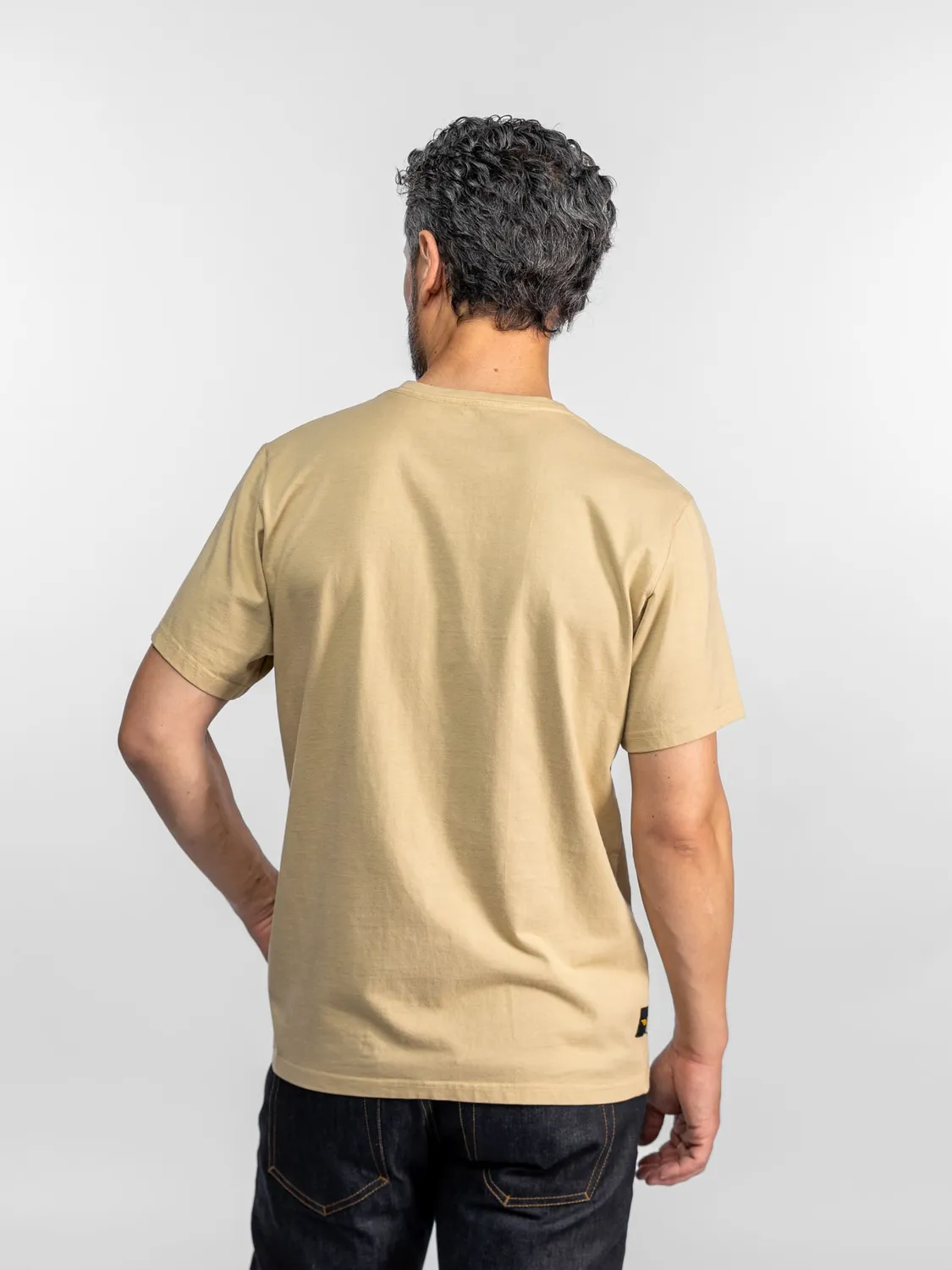 Daytona Gowrie t-shirt vintage homme Black 260g stone wash