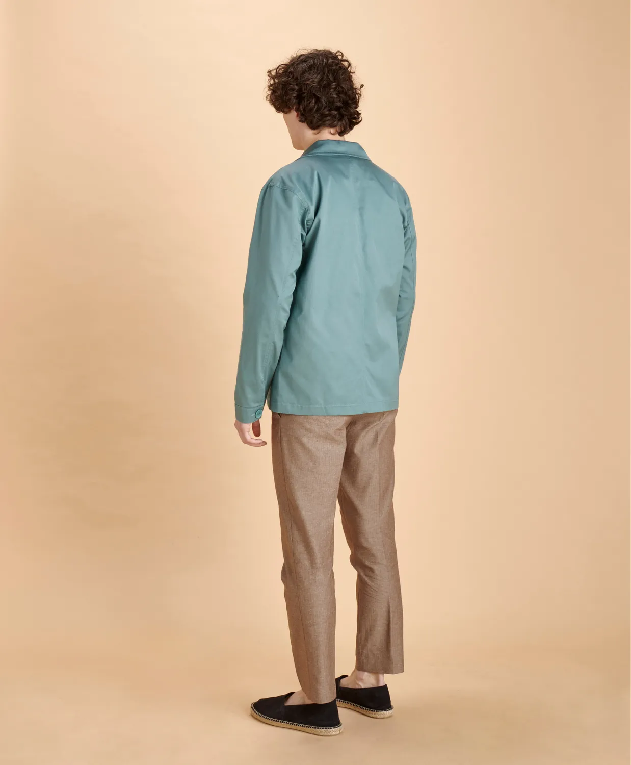 Soubacq Le Bleu Atlan veste de travail gabardine coton