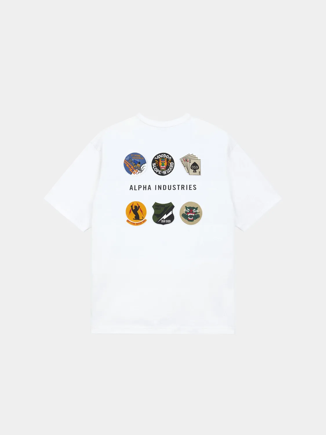 Alpha Industries Patched Tee t-shirt noir coton