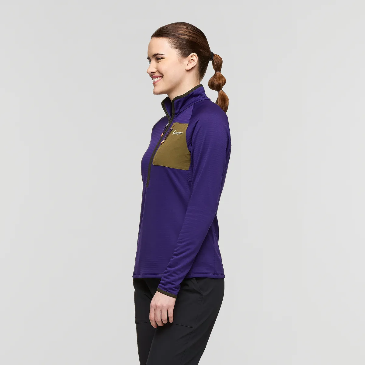 Cotopaxi Otero polaire femme half-zip technique