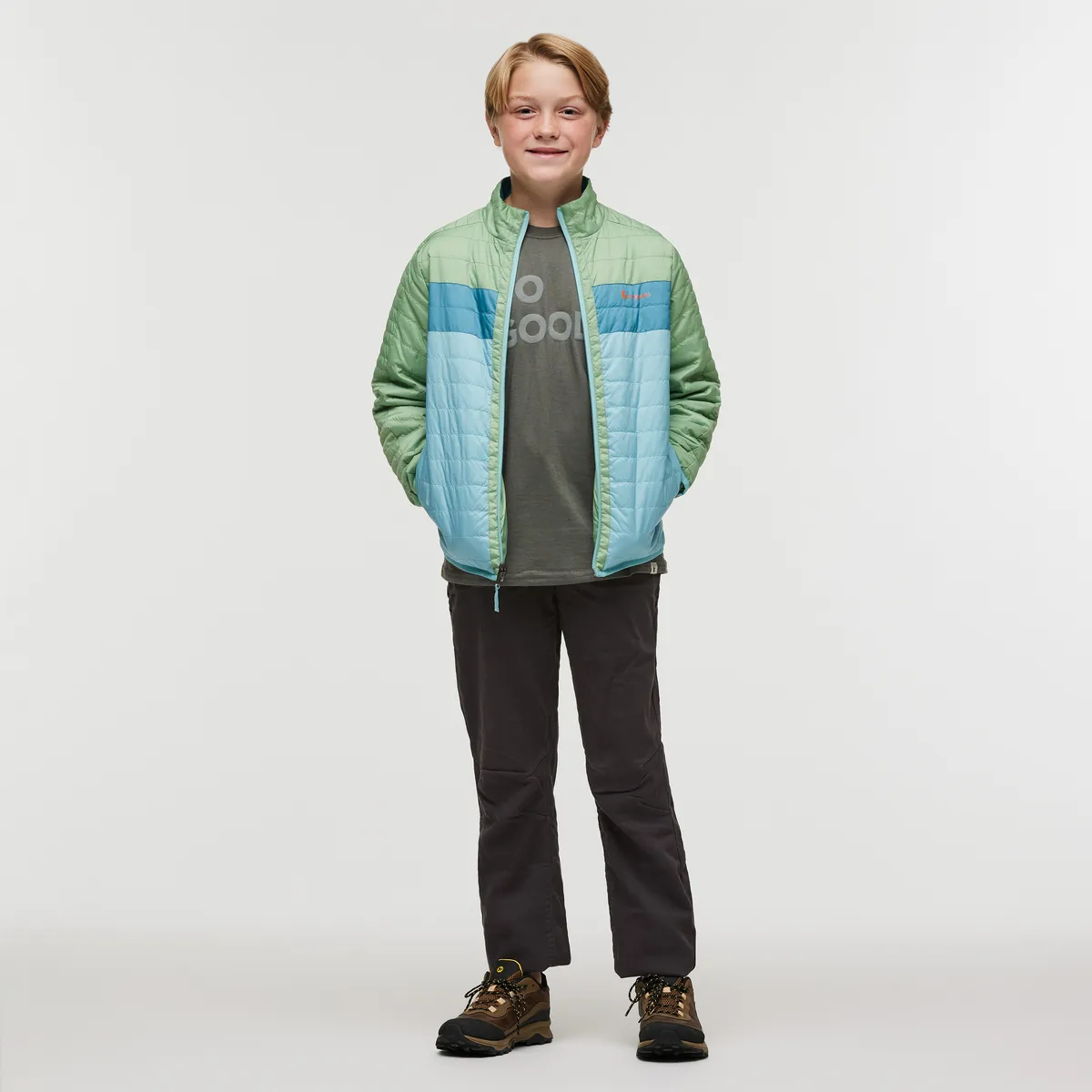 Cotopaxi Capa veste matelassée enfant Aspen/Bluebird réversible