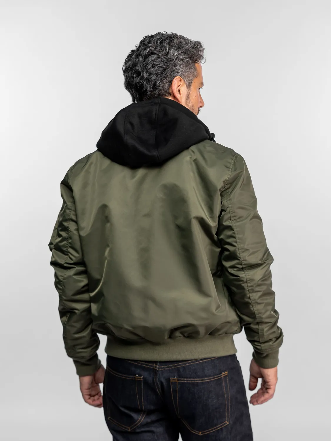 Daytona Charleston bomber nylon capuche