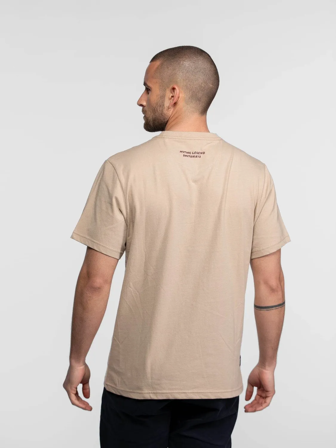 Daytona Froster T-shirt homme coton imprimé worker