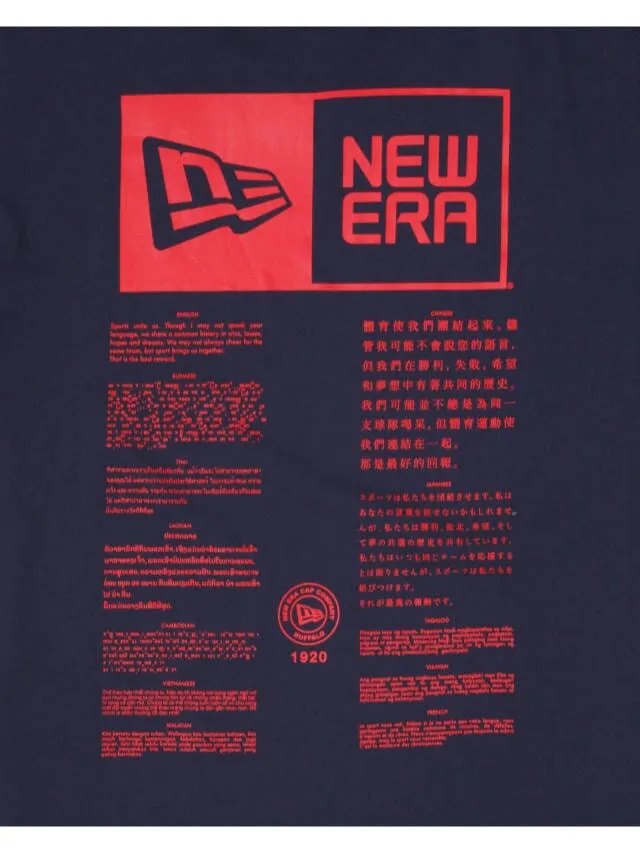 New England Patriots x Alpha tee-shirt homme bleu NFL