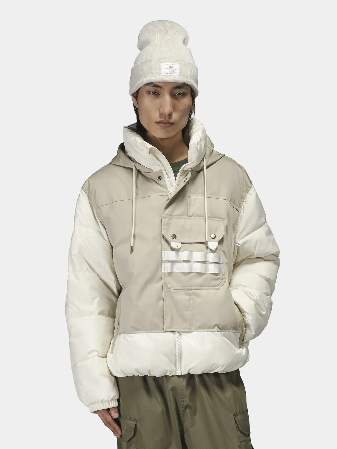 Alpha Industries Swedish Mod parka dune matelassée