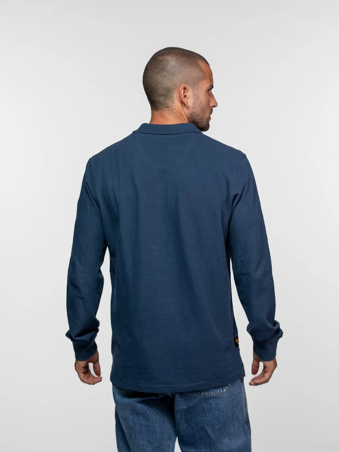 DAYTONA Curtiss polo manche longue coton piqué homme