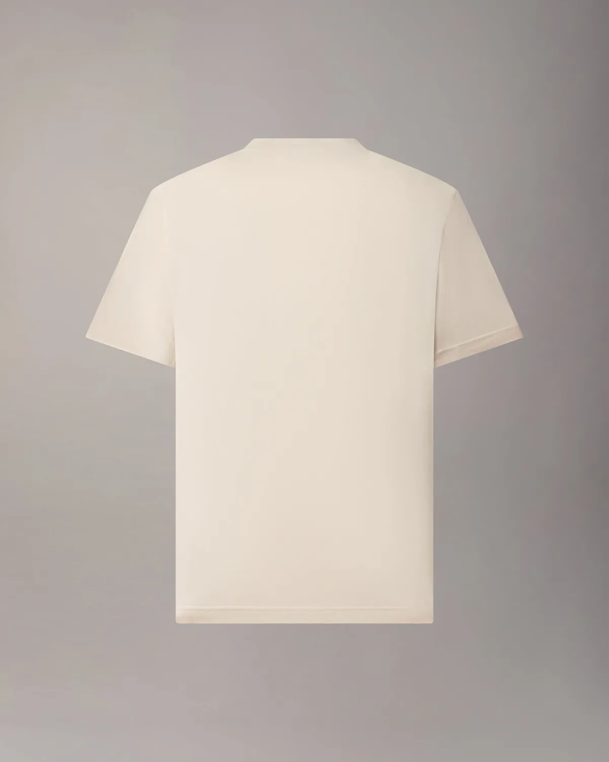 Moose Knuckles Yul Classic T-Shirt Alabaster Coton