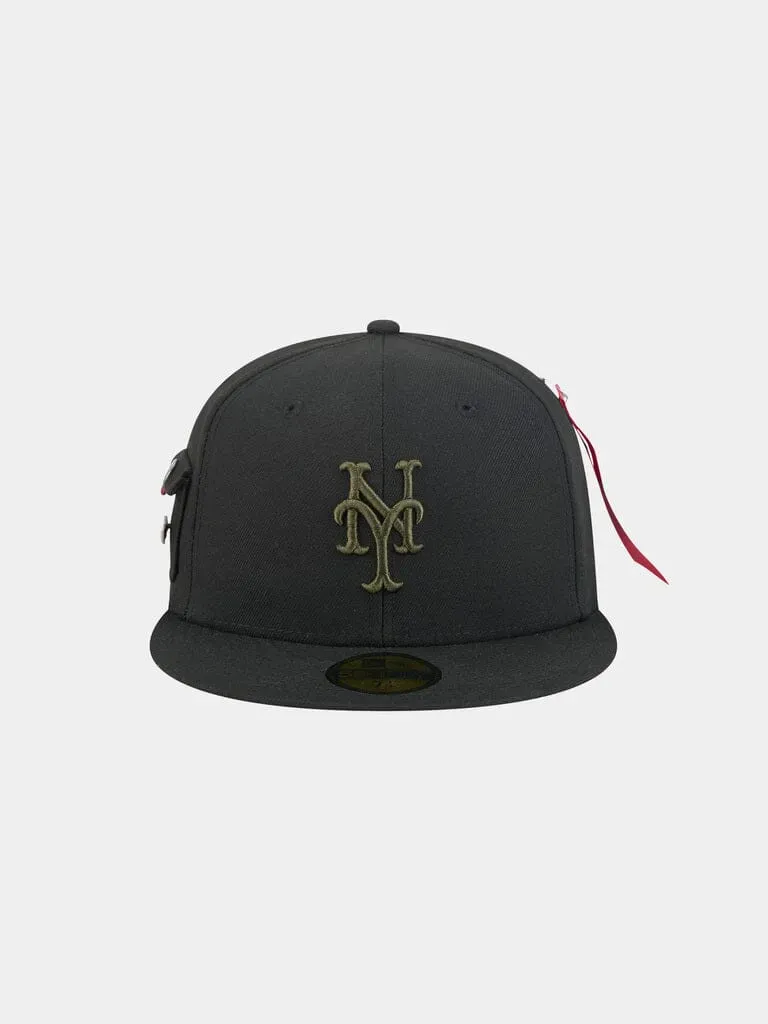 Alpha Industries New York Mets 59Fifty casquette noire