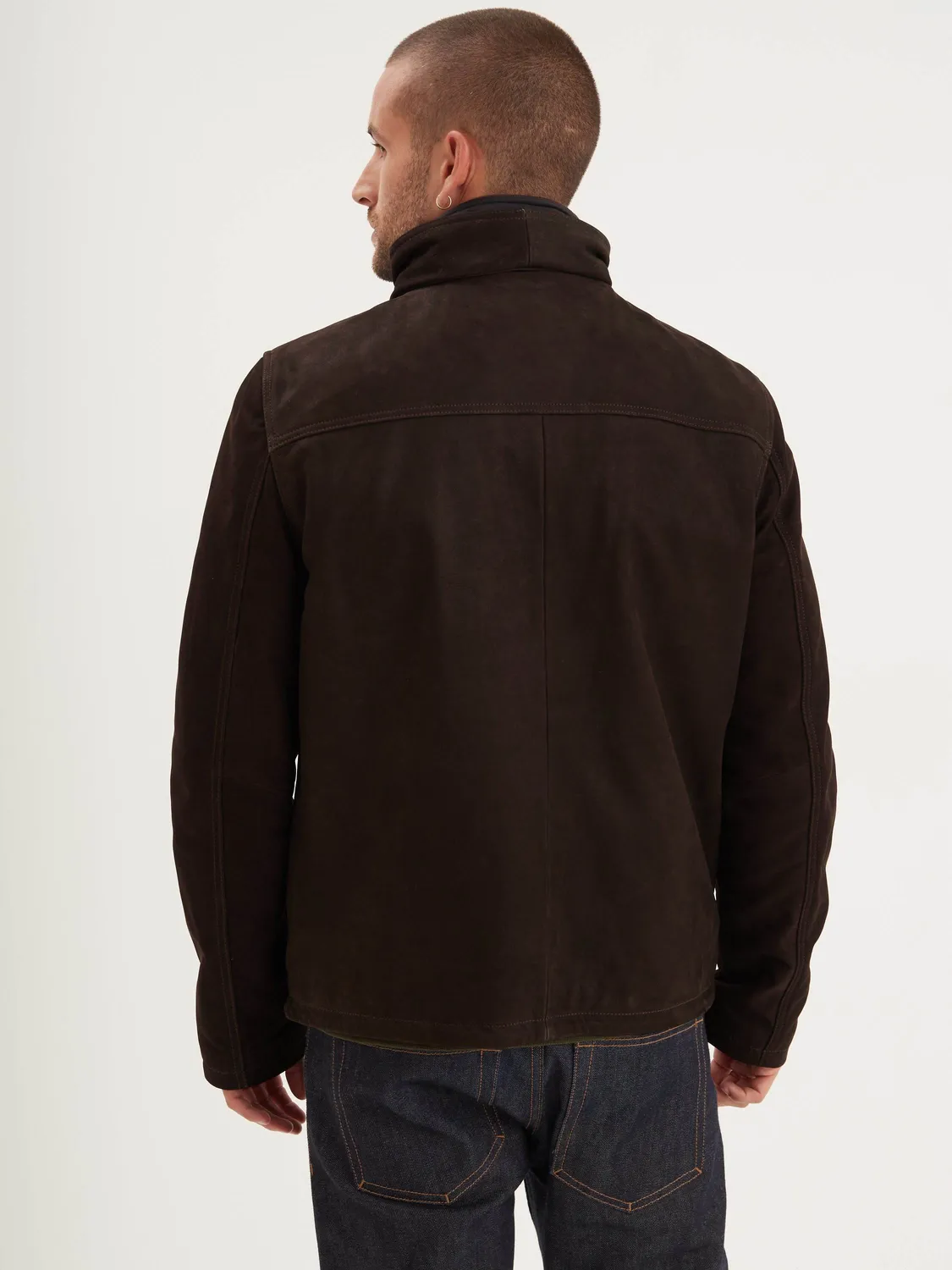 Daytona Ford blouson cuir marron vachette