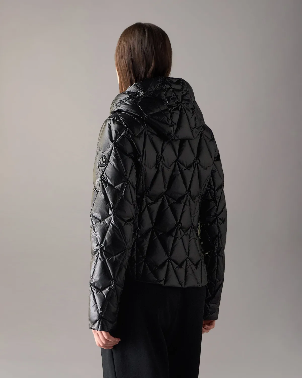 Moose Knuckles Iceberg Lightweight doudoune noire légère