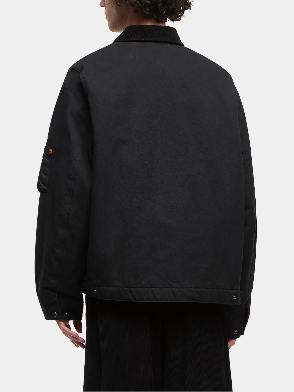 Alpha Industries UNFRM Detroit veste toile beige mi-saison