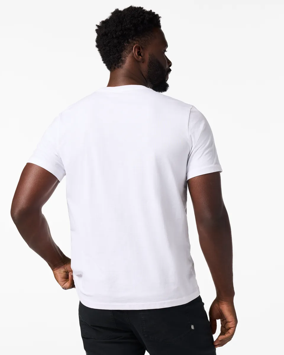 Cotopaxi Mountain t-shirt homme blanc coton bio