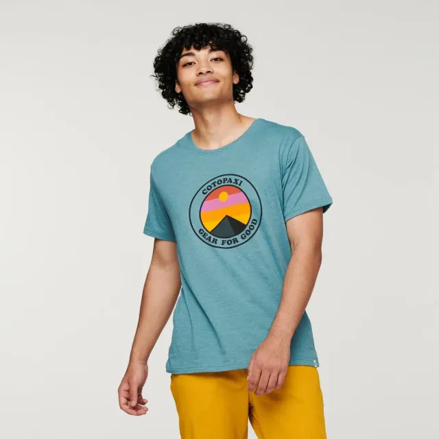 Cotopaxi Sunny Side T-shirt homme Maritime logo