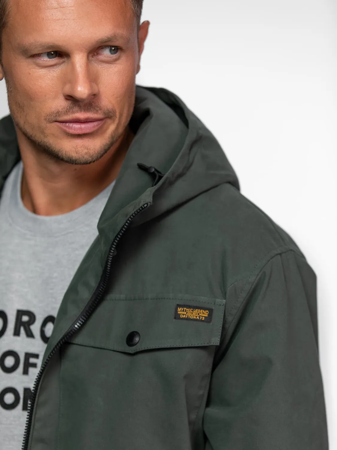 DAYTONA Frey parka courte homme capuche sorona