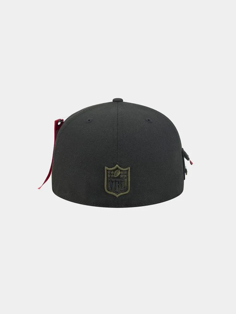 Alpha Industries 59Fifty casquette fitted noire 49ers