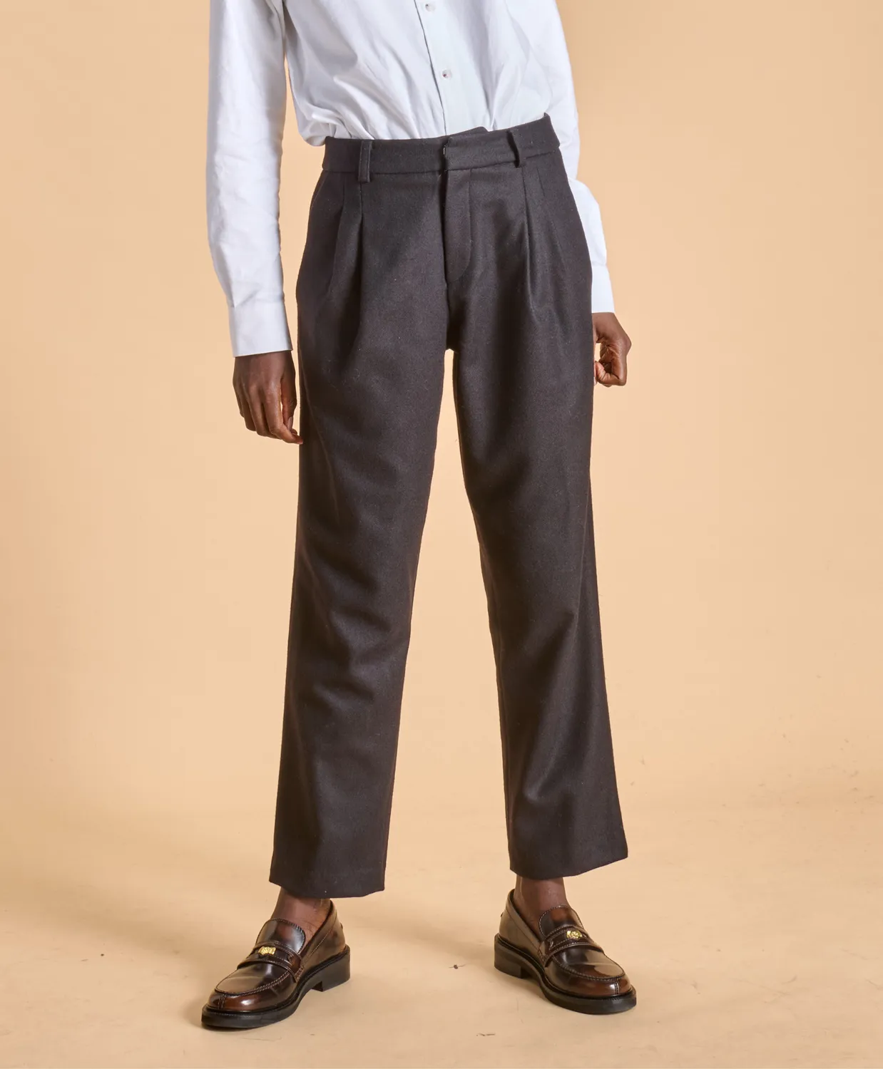 SOUBACQ Cadet pantalon femme laine cachemire