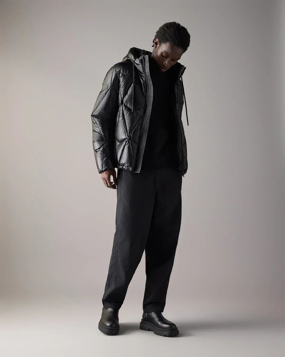 Moose Knuckles Iceberg Quilt puffer noir chaud