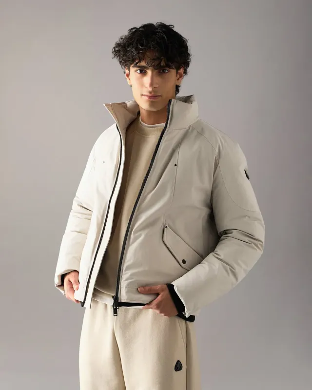 Moose Knuckles West-Ed Veste Trucker Duvet Alabaster