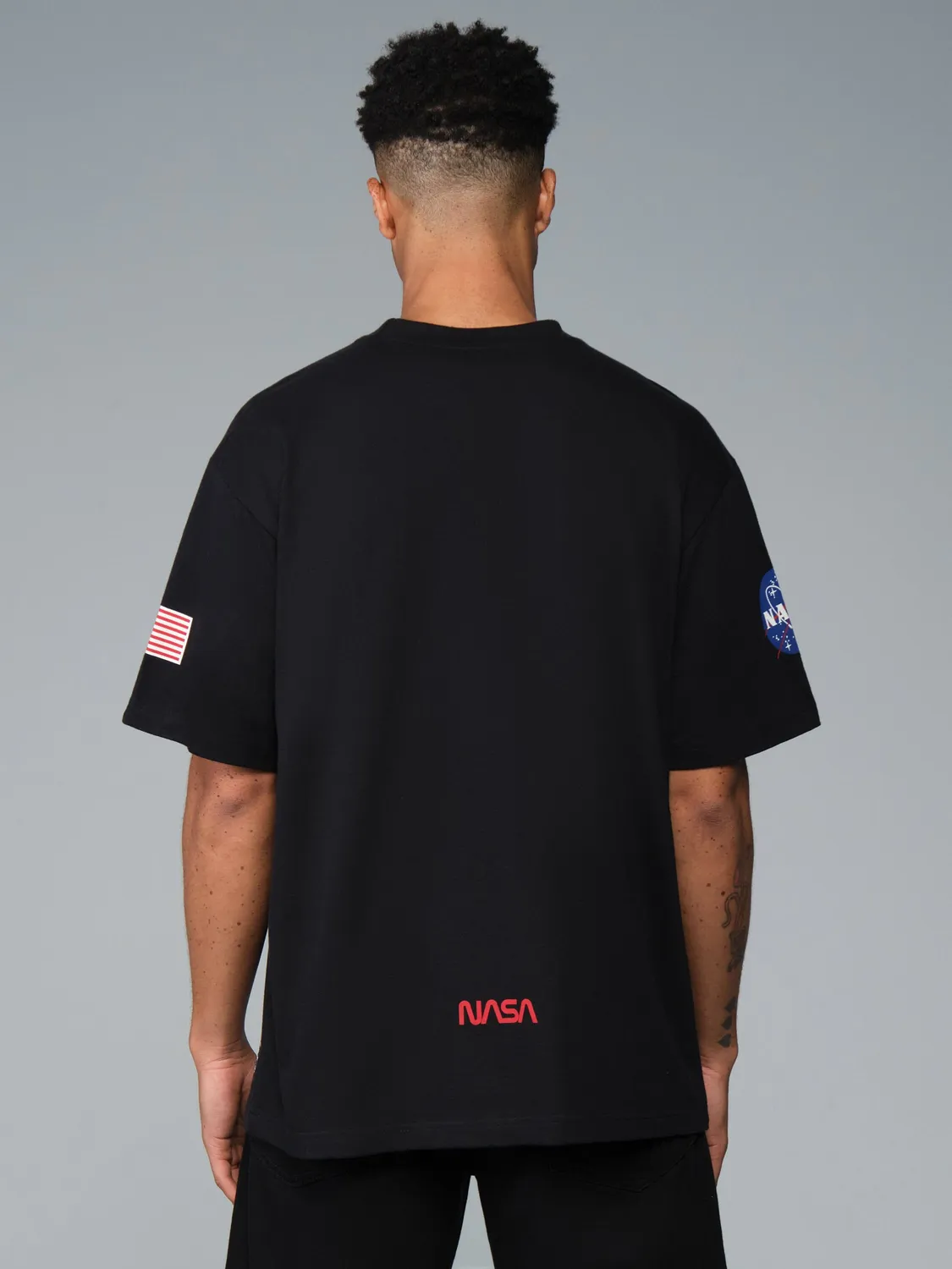 Alpha Industries NASA Worm t-shirt coton noir
