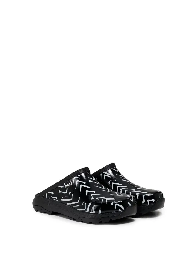 Aigle Corlay Print sabot femme Seedpearl 38