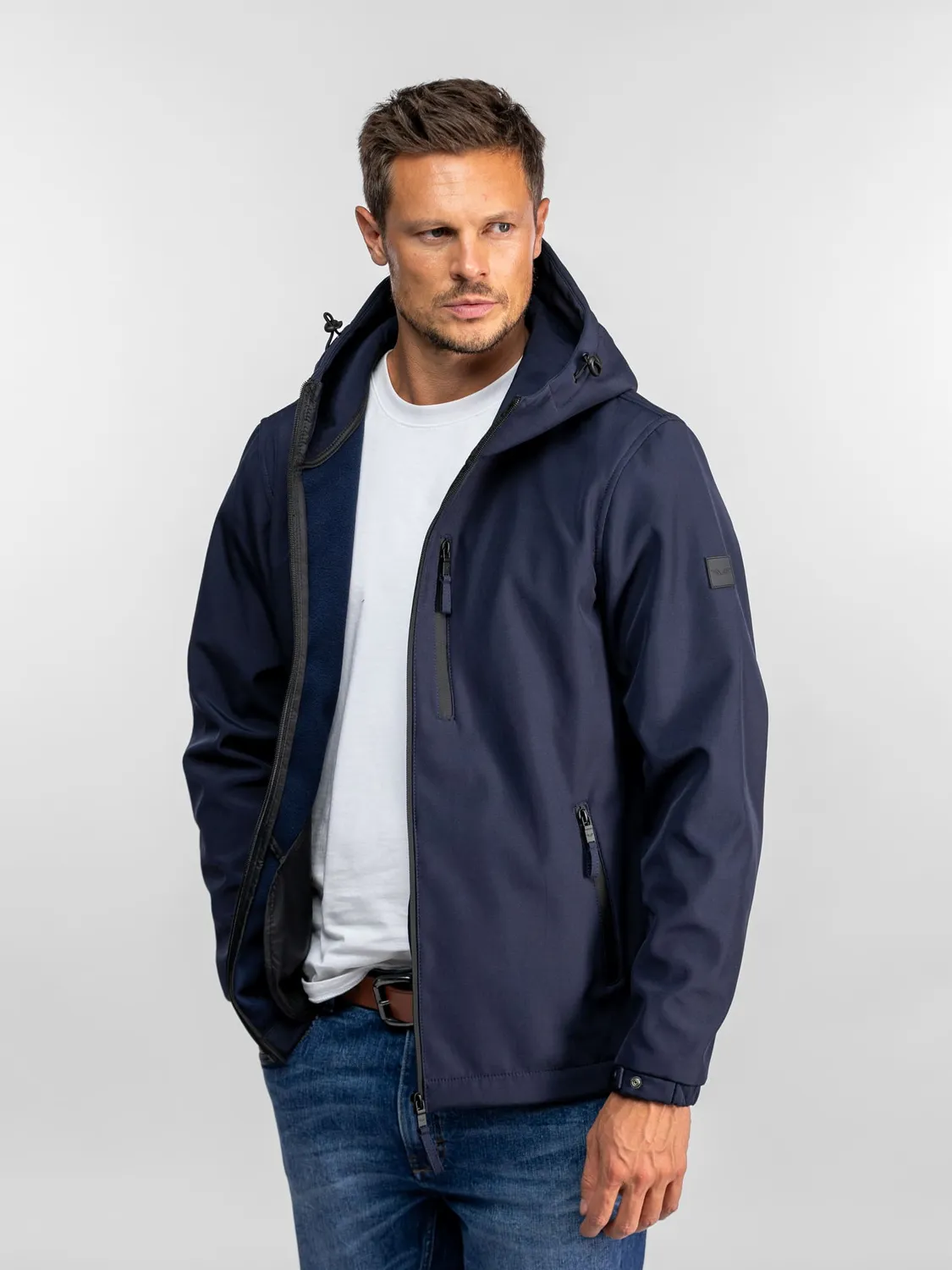 Daytona Rominson veste softshell homme noir déperlante