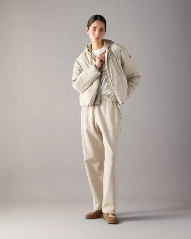 Moose Knuckles Tegan bomber duvet monogramme beige