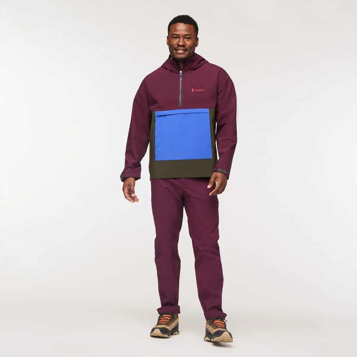 Cotopaxi Cielo Rain anorak homme Wine imperméable