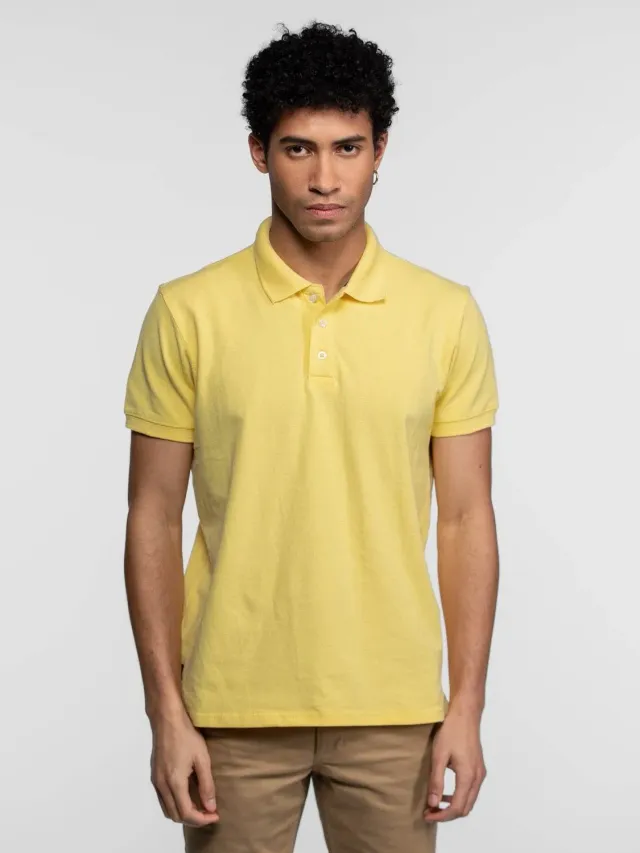 Daytona Baytown polo homme Navy coton pique respirant