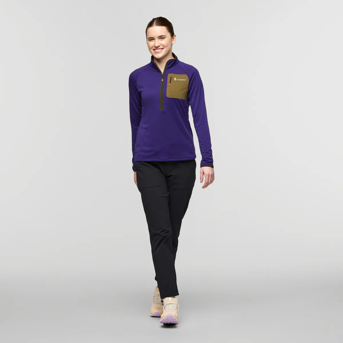 Cotopaxi Otero polaire femme half-zip technique
