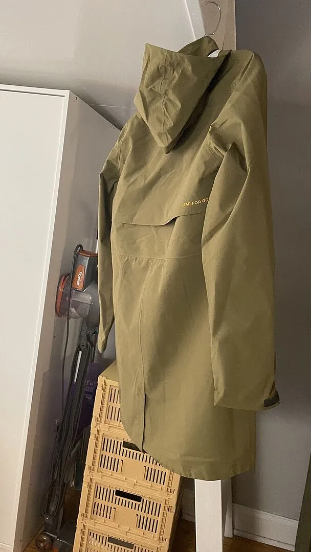 Cotopaxi Cielo Rain Trench trench femme Greenery déperlant