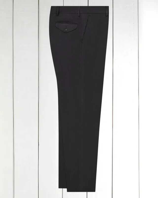 Hollington Jules pantalon lin coton ample graphite